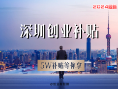 深圳創(chuàng)業(yè)補貼2024年全新攻略:保姆級申領(lǐng)教程,一文掌握